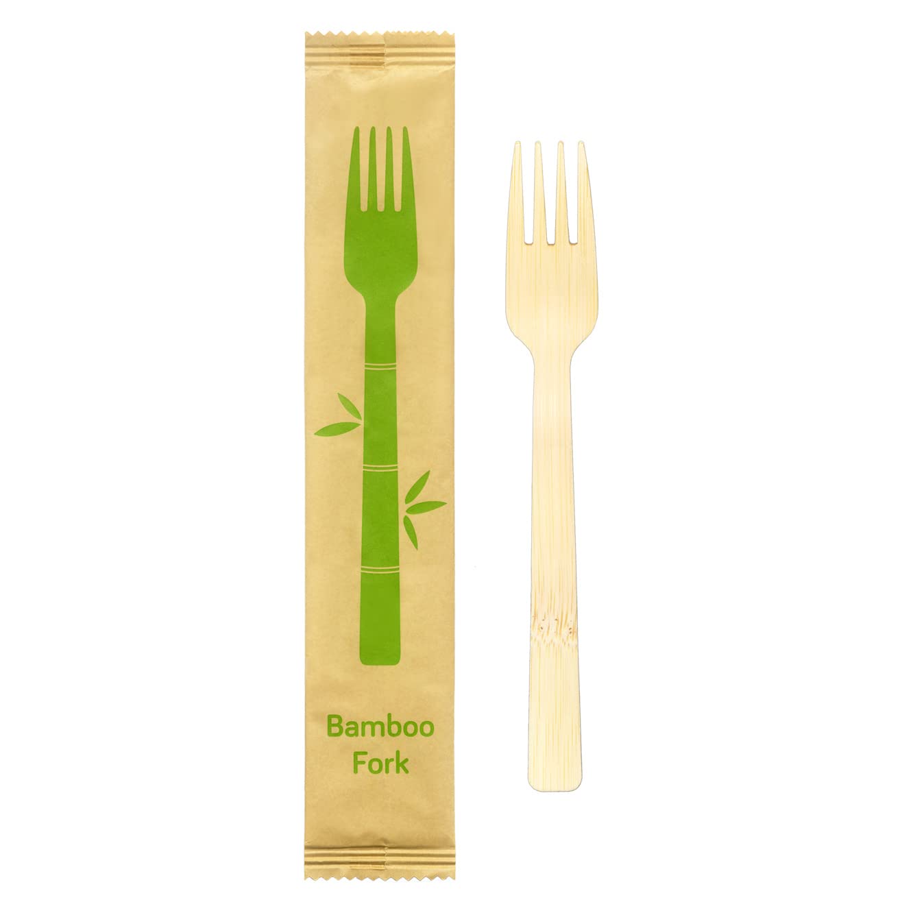 Amazon.co.jp: 九州紙工 FSC 竹製 フォーク 100本 クラフト完封